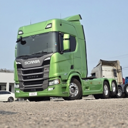 SCANIA - R-500 - 2023/2024 - Verde - Sob Consulta