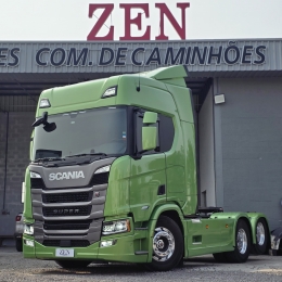 SCANIA - R-500 - 2023/2024 - Verde - Sob Consulta