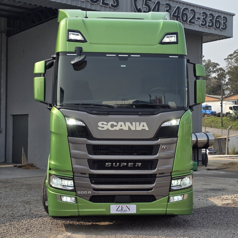 SCANIA - R-500 - 2023/2024 - Verde - Sob Consulta