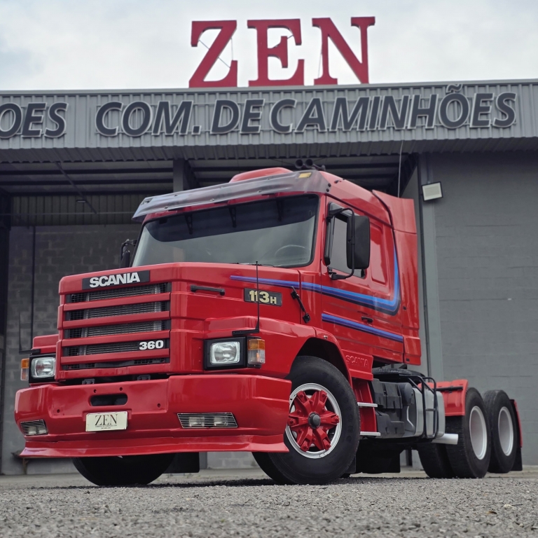 SCANIA - T-113 - 1994/1994 - Vermelha - Sob Consulta