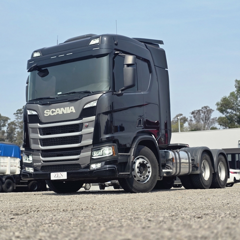 SCANIA - R-500 - 2021/2022 - Preta - Sob Consulta