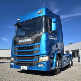 SCANIA - R-450 A6X2 - 2019/2020 - Azul - Sob Consulta